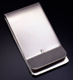 Silver Navajo Handmade Money Clip by Ralph Bia Sr. 5B14S