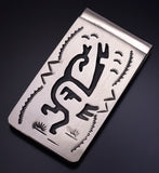 Silver Navajo Handmade Money Clip by Ralph Bia Sr. 5B14S