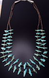 2- Strand Turquoise Zuni Handmade Animals Fetish Necklae Rosita Kaamasee 4E28D