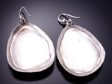 Vintage Silver & Turquoise Navajo Handmade Earrings 4E18R