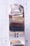 Silver & Coral Navajo Handmade Bracelet by WIlbert Muskett 4E27C