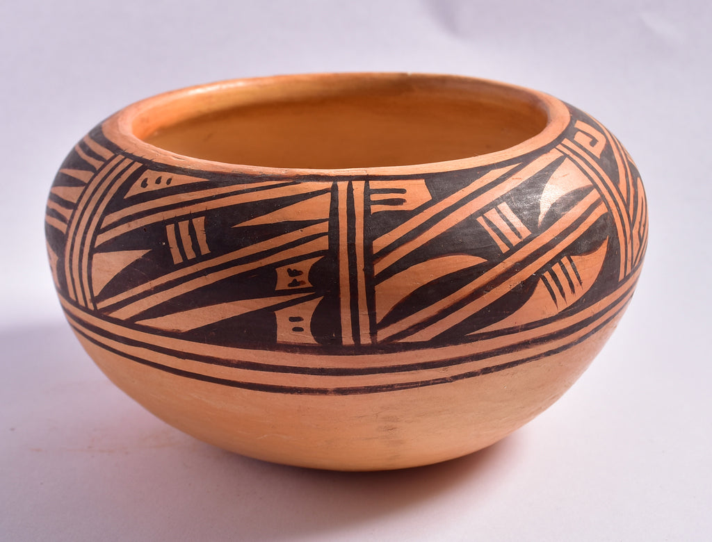 Zuni Vintage Pottery Bowl Brooch