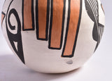 Traditional Acoma Seed Pot by D. Victorino 1K17G